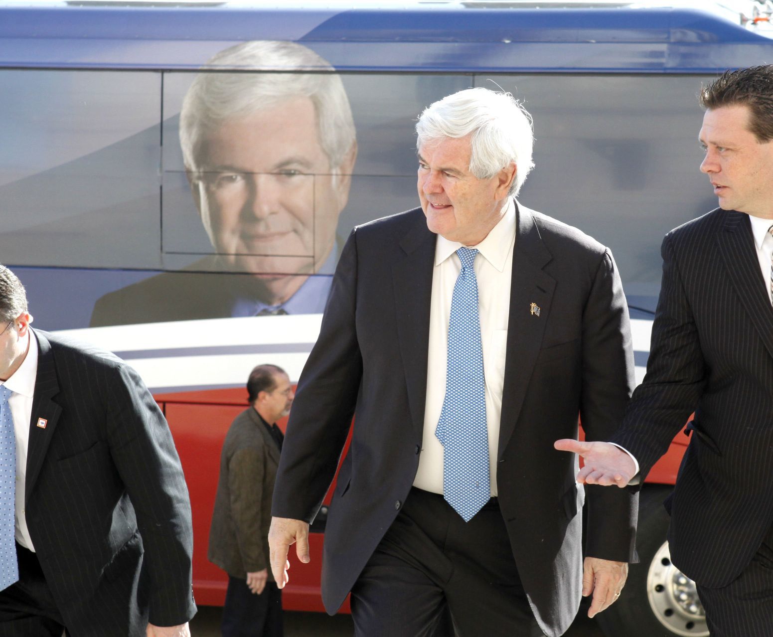 Presidential candidate Newt Gingrich